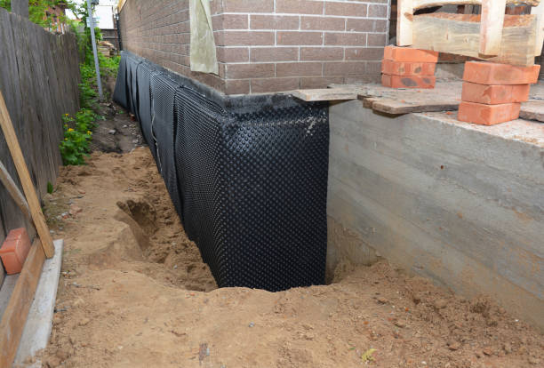 SJ Waterproofing Pros technician performing targeted Crawl Space Encapsulation assessment in Marquette, WI